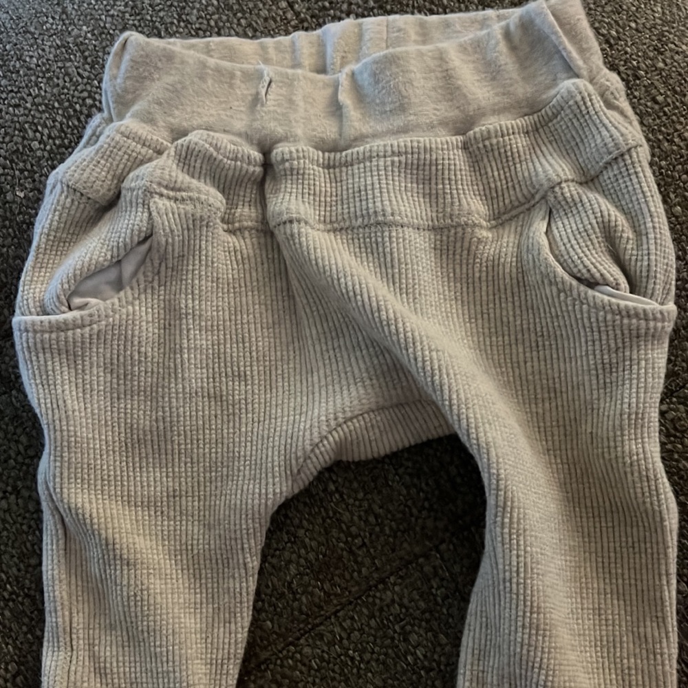 Little Bipsy waffle knit pants